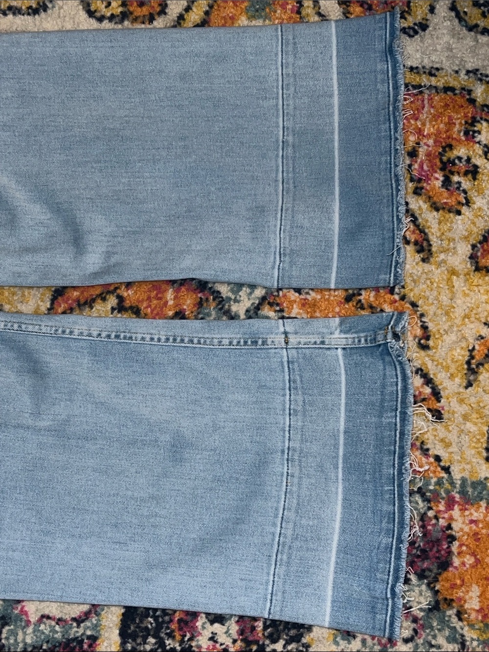 Anthropologie Maeve the Colette Wide Leg Jeans Denim Released Hem Size 30 x 28” - Picture 6 of 9